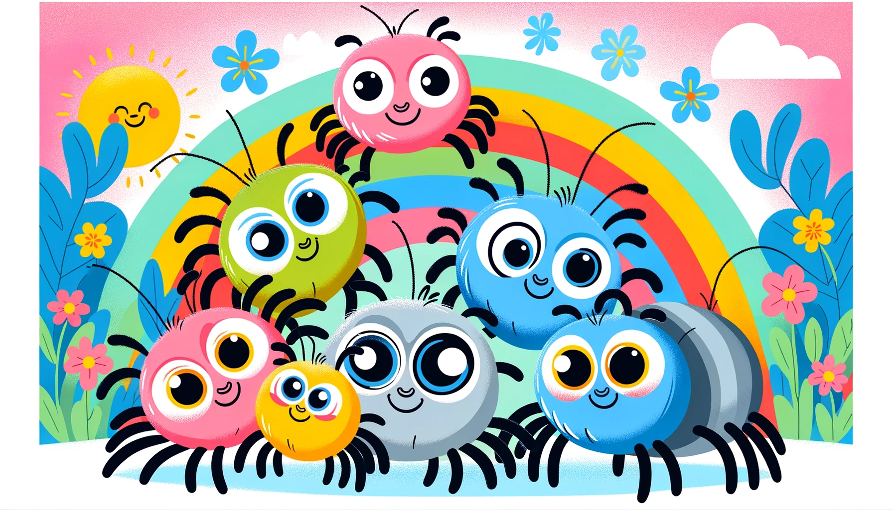 5 Little Spiders Preschool Circle Time Song - Fantastic Fun & Learning