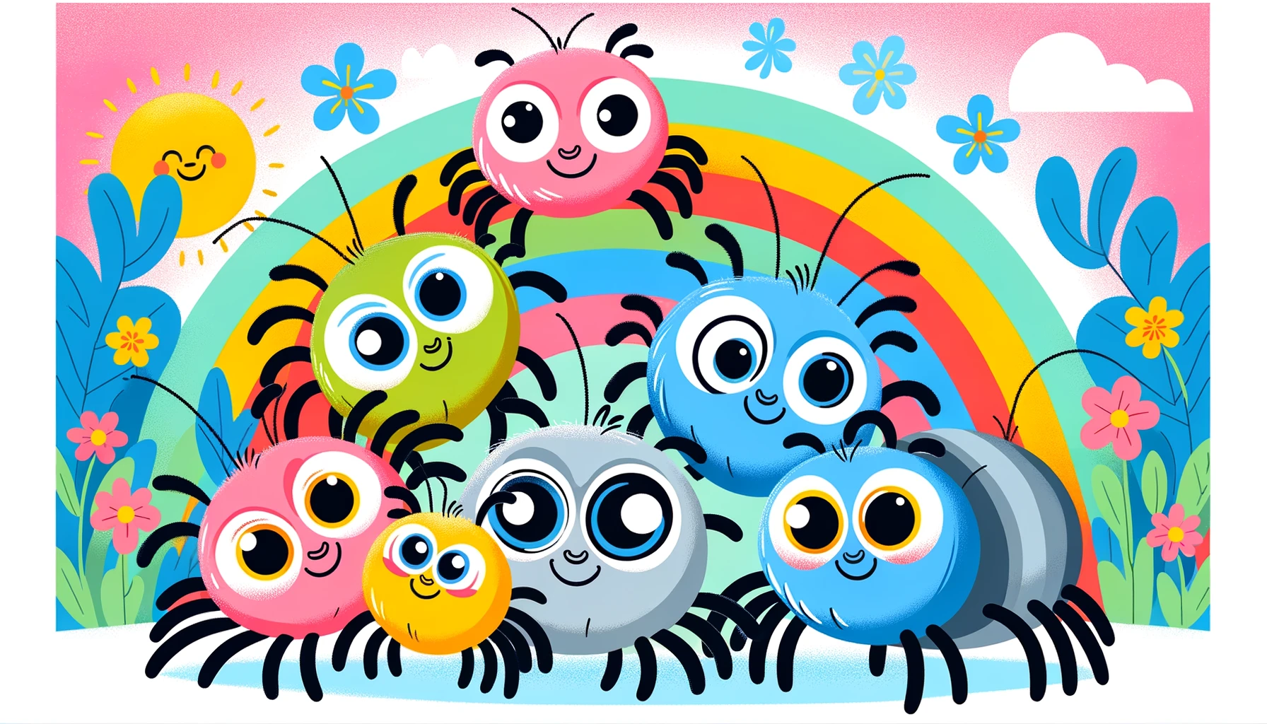 Spiders!  Preschool songs, School songs, Classroom songs