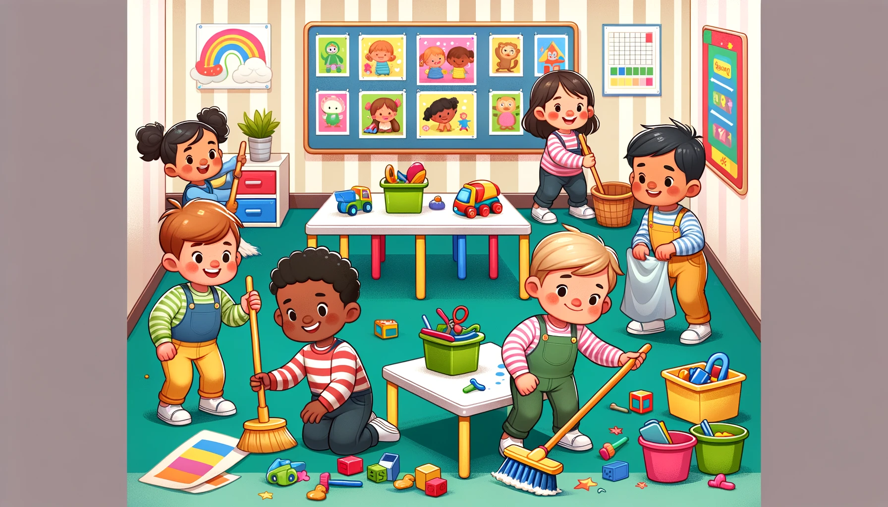 The Best Clean Up Songs For Kids With Lyrics Preschool Education