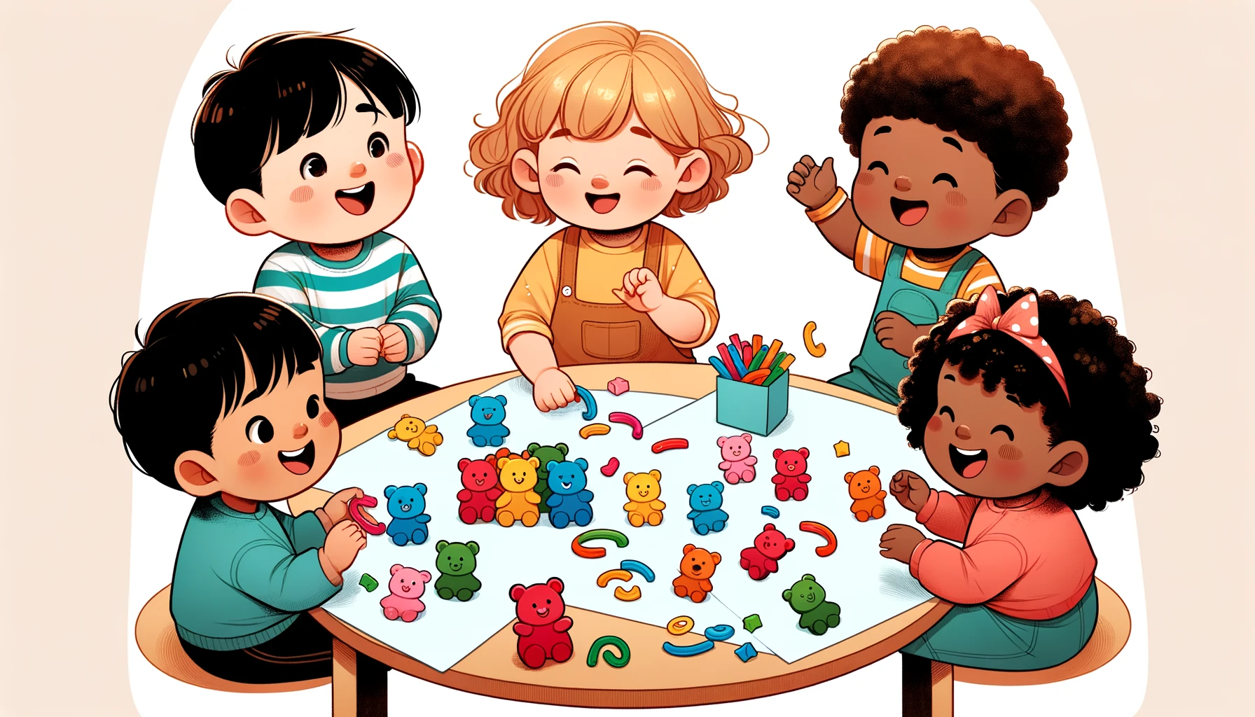 Gummy Bear Song (Free Printable Cut Outs) - Preschool Education